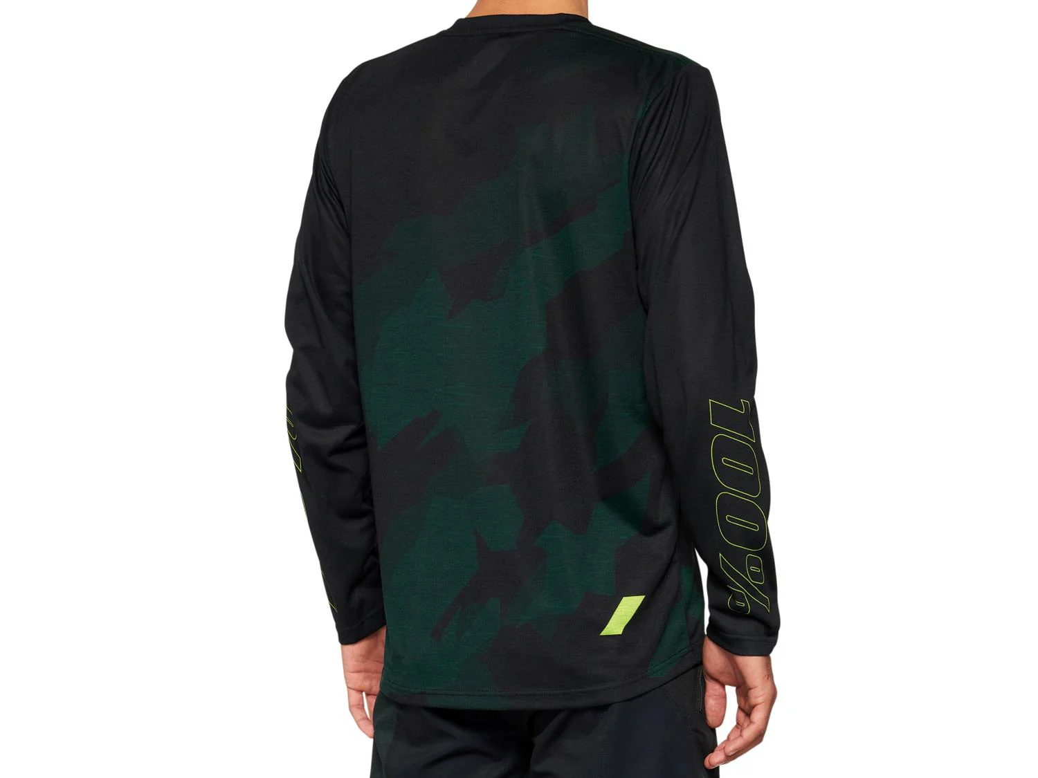 Airmatic LE Long Sleeve Jersey - Black Camo - Image 2