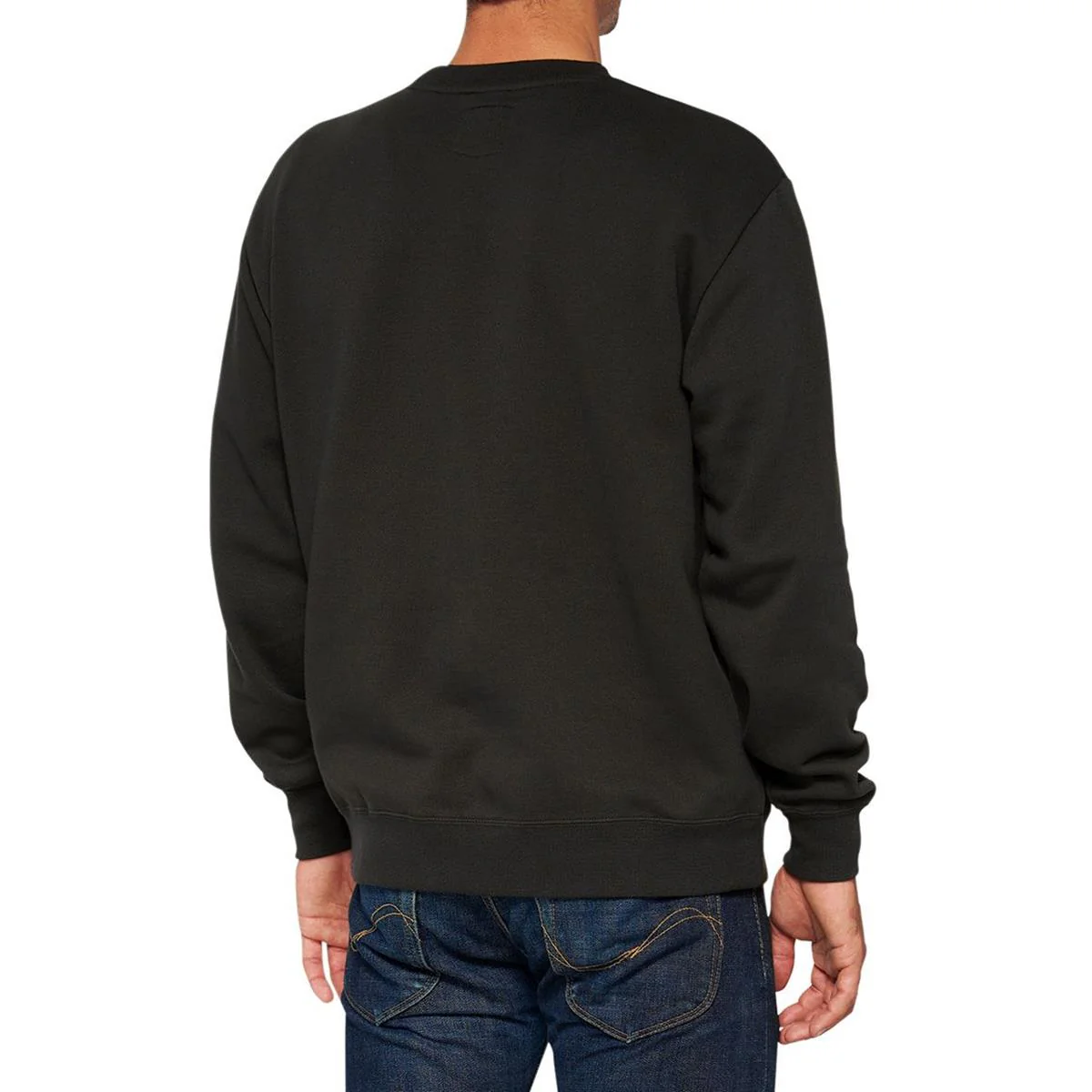 Avalanche Pullover Crewneck Sweatshirt - Light Black - Image 2