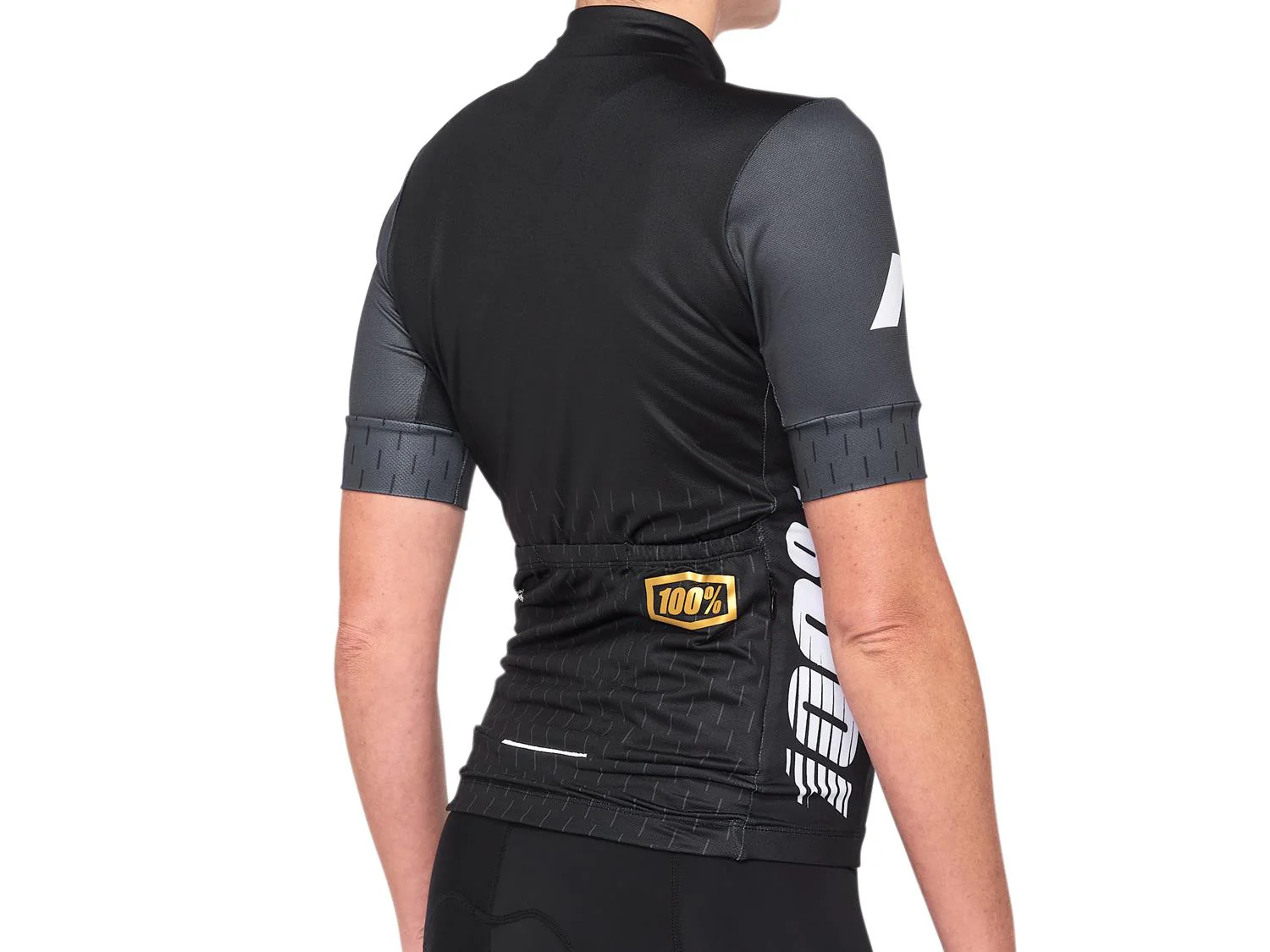 Exceeda Womens Jersey - Black/Charcoal - Image 2
