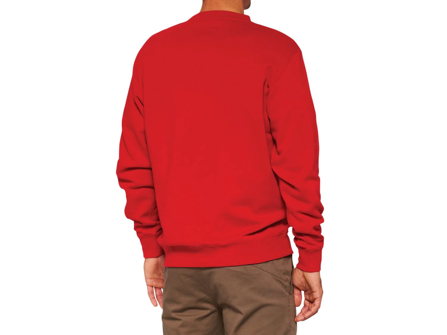 Icon Pullover Crewneck Sweatshirt - deep red - Image 2