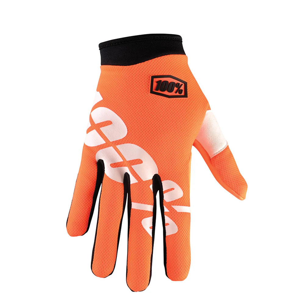 Kinder Handschuh Motorcross Irack Junior Cal-Trans - orange-weiss - Image 2