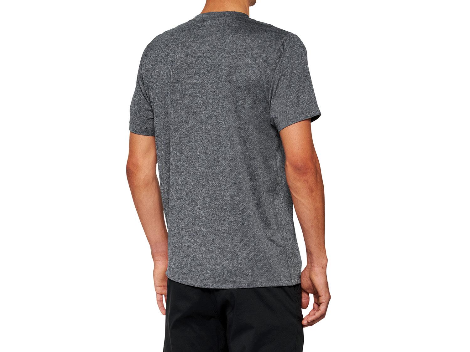 Mission Athletic T-Shirt - Heather Charcoal - Image 2
