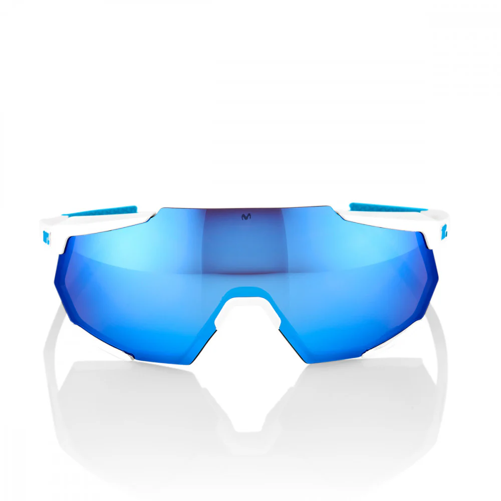 Racetrap 3.0 Movistar - HiPER Blue Multi Mirror Lens - Team White - Image 2