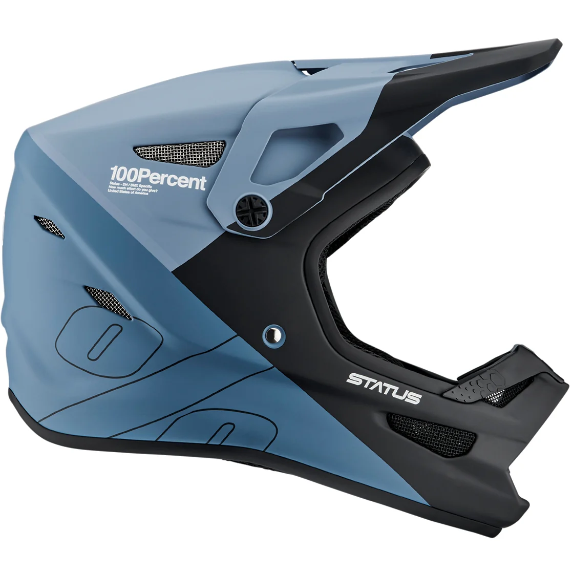 Status youth Helm - Drop/Steel Blue
