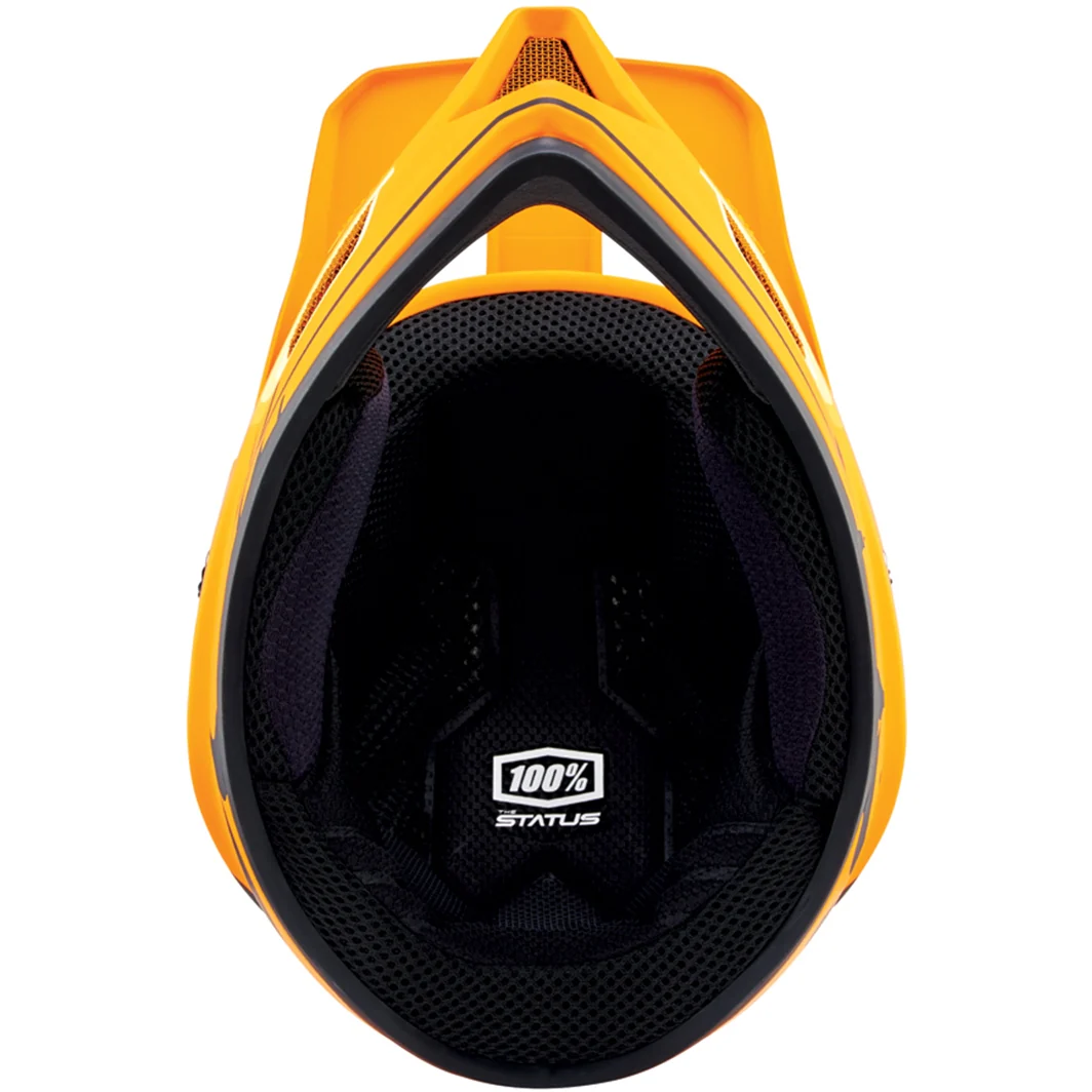 Status youth Helm - Topenga Orange/Black - Image 4