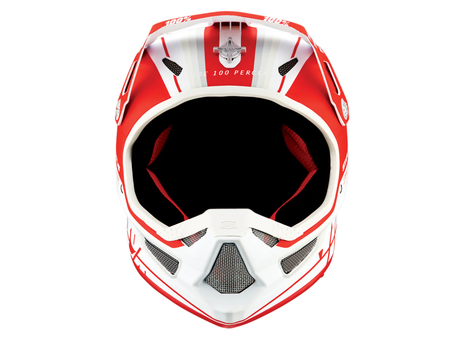 Status youth Helm - Topenga Red/White - Image 2