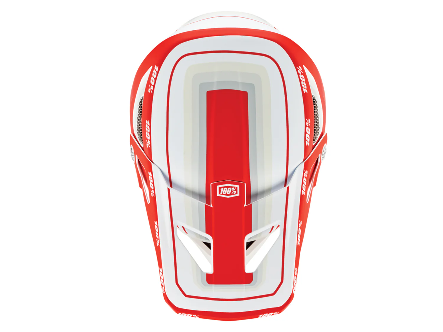 Status youth Helm - Topenga Red/White - Image 3