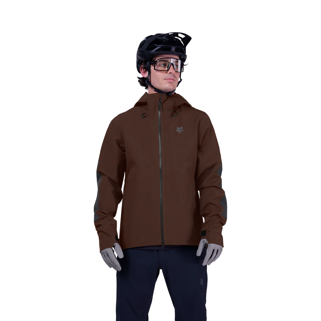 Defend 3L Regenjacke - Cocoa - Image 3