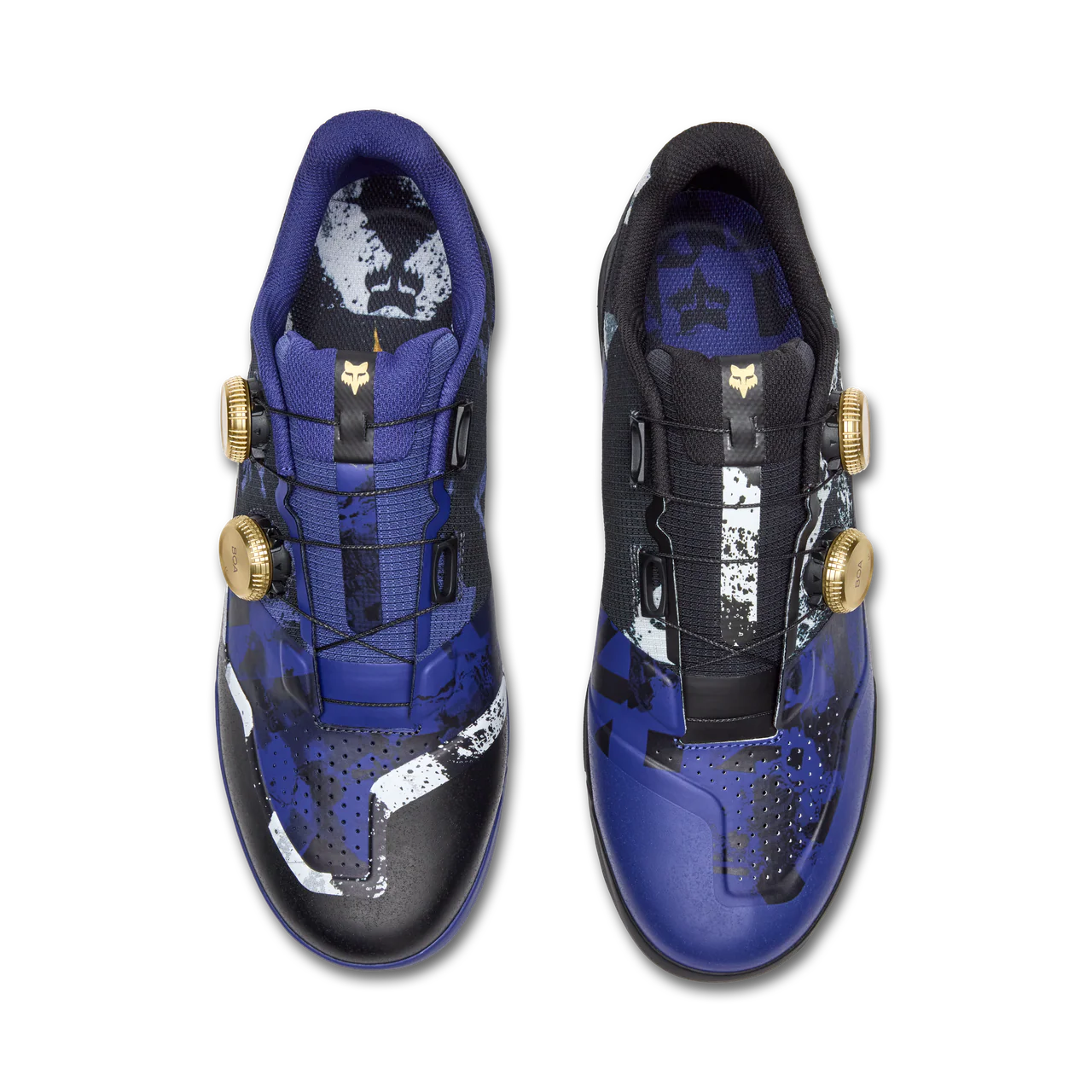 Fox Union Boa Klickpedal Schuh - Goldstone Limited Edition - Purple - Image 3