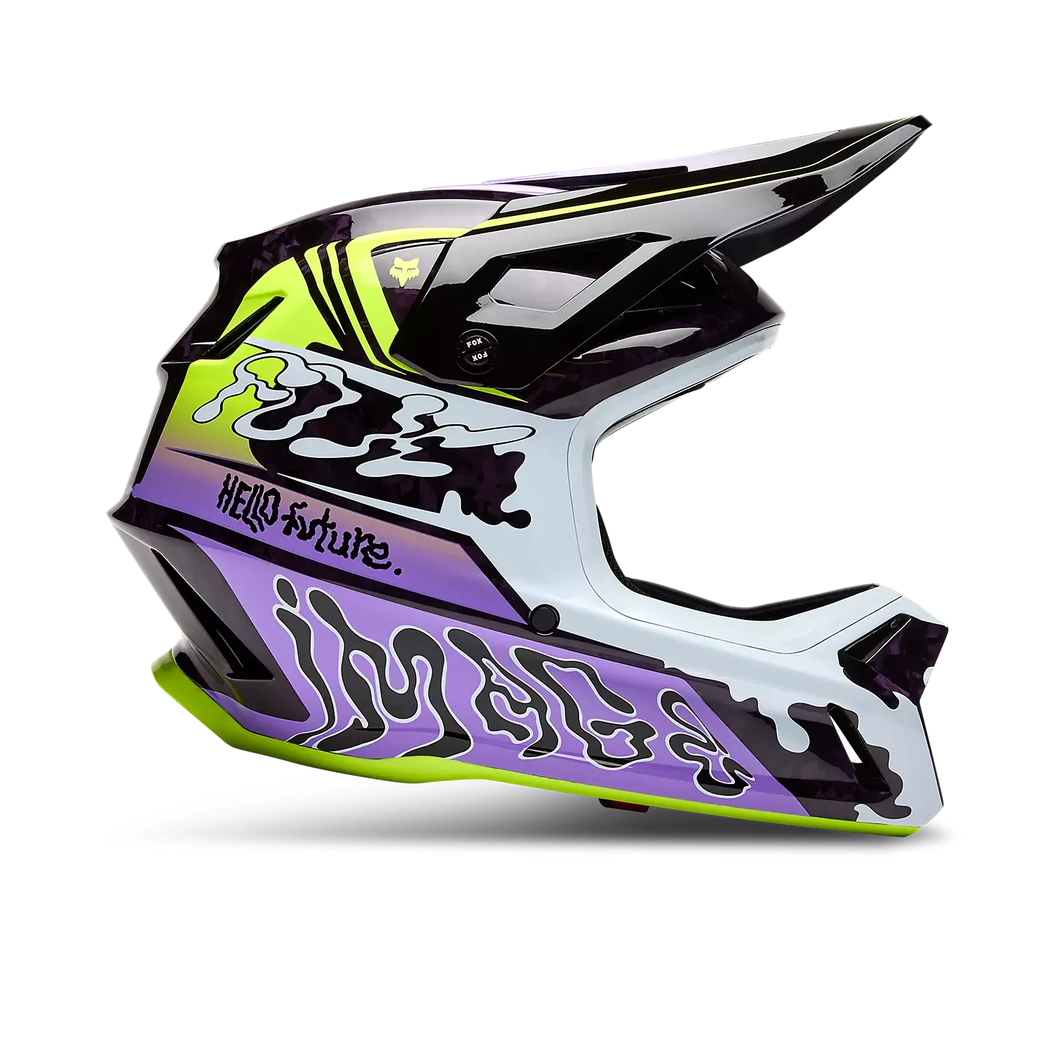 Rampage RS Phantom Limited Edition Fullface Helm, CE/CPSC - Purple