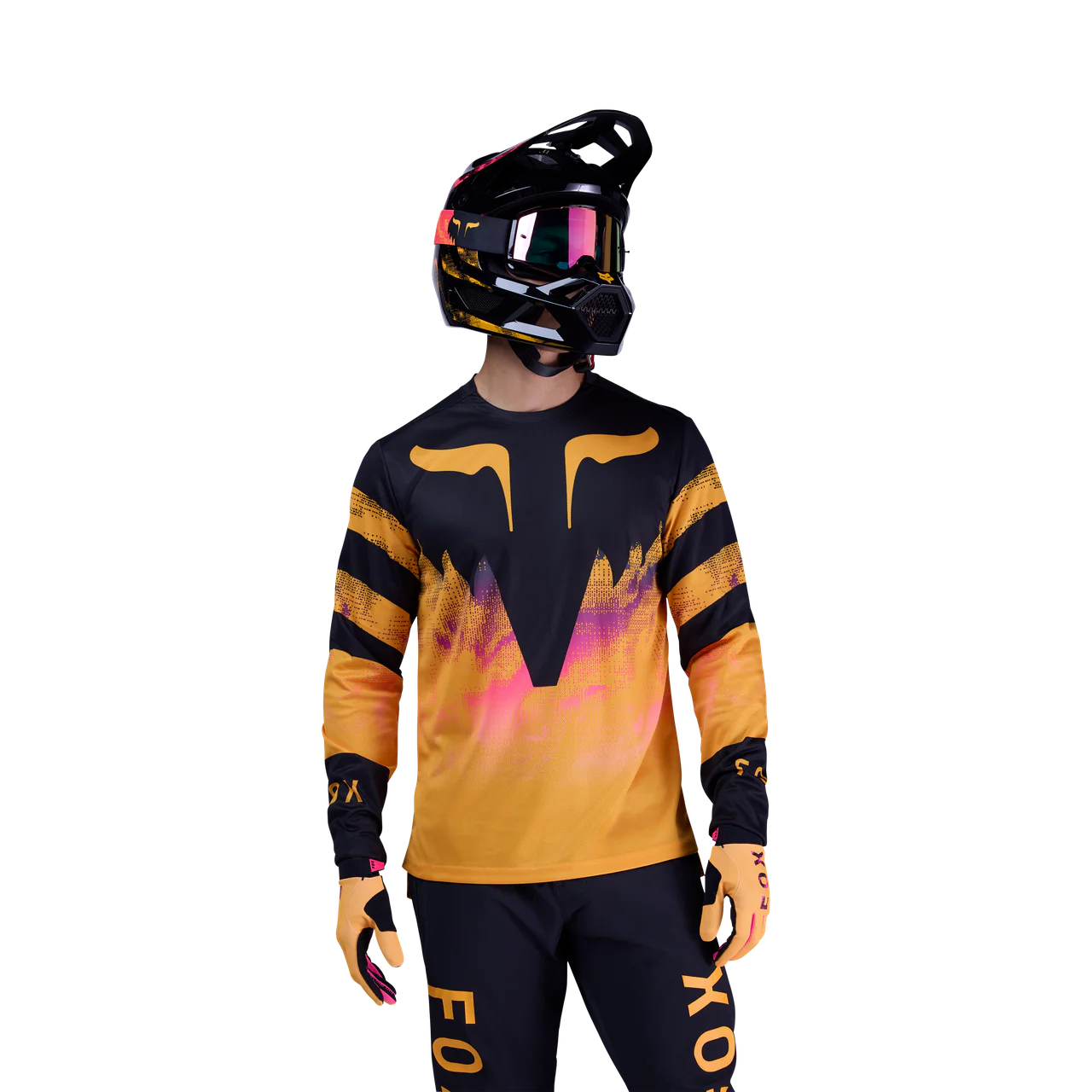 Ranger Long Sleeve Jersey Kairos - Tangerine - Image 3
