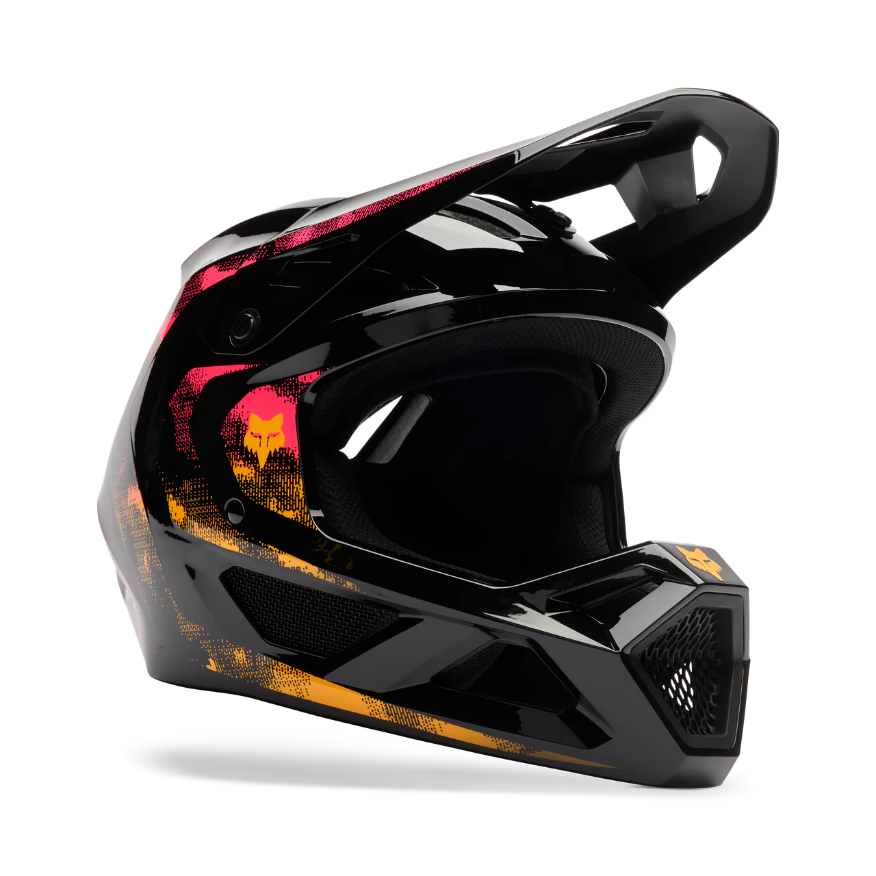 Youth Rampage Kairos Fullface Helm, CE/CPSC - Tangerine - Image 2