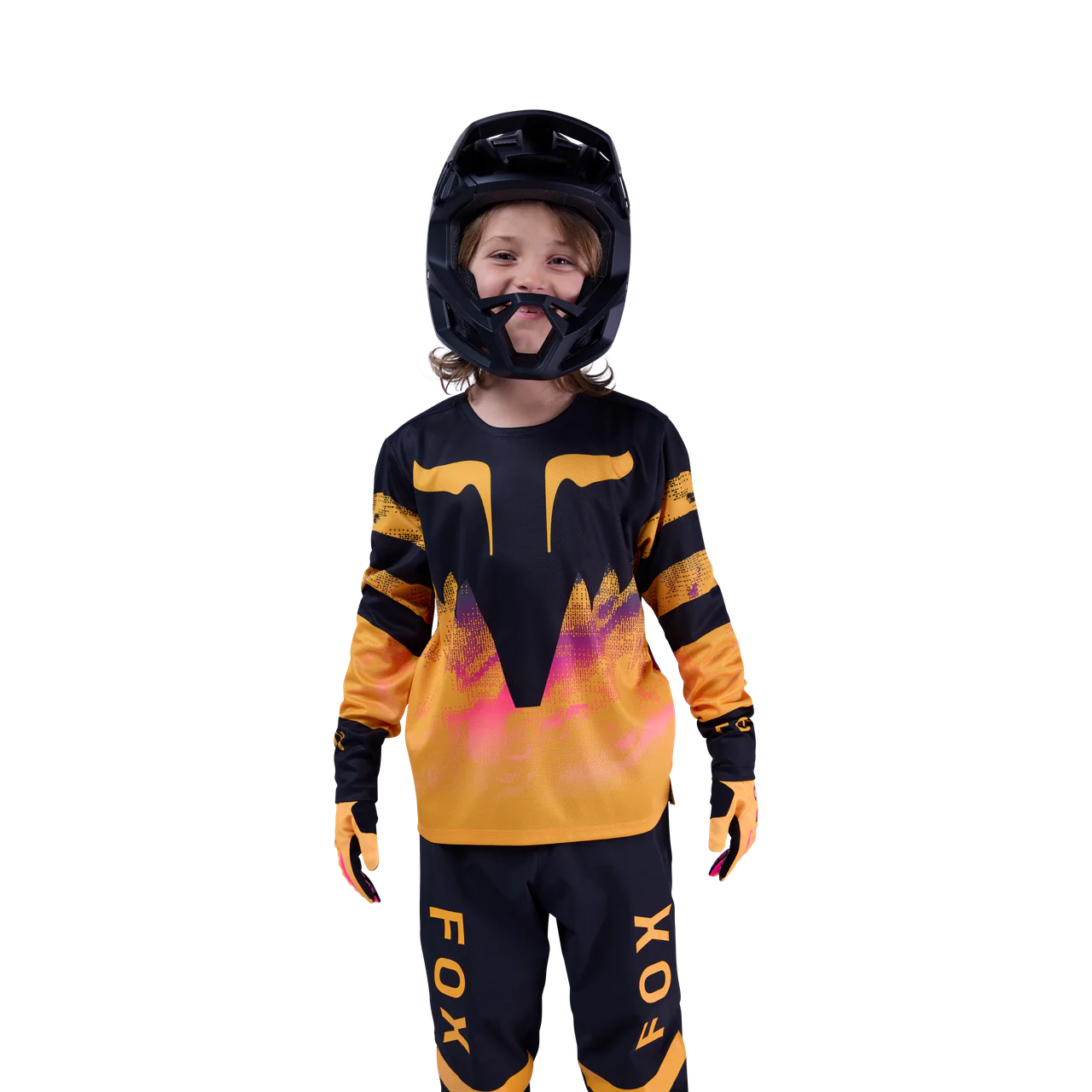 Youth Ranger Long Sleeve Jersey Kairos - Tangerine - Image 3