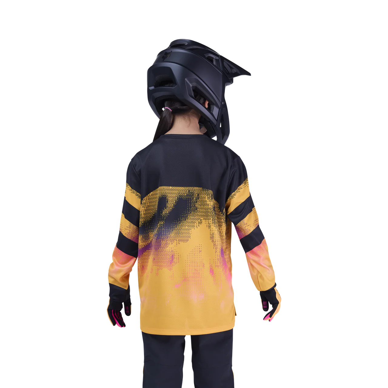 Youth Ranger Long Sleeve Jersey Kairos - Tangerine - Image 4