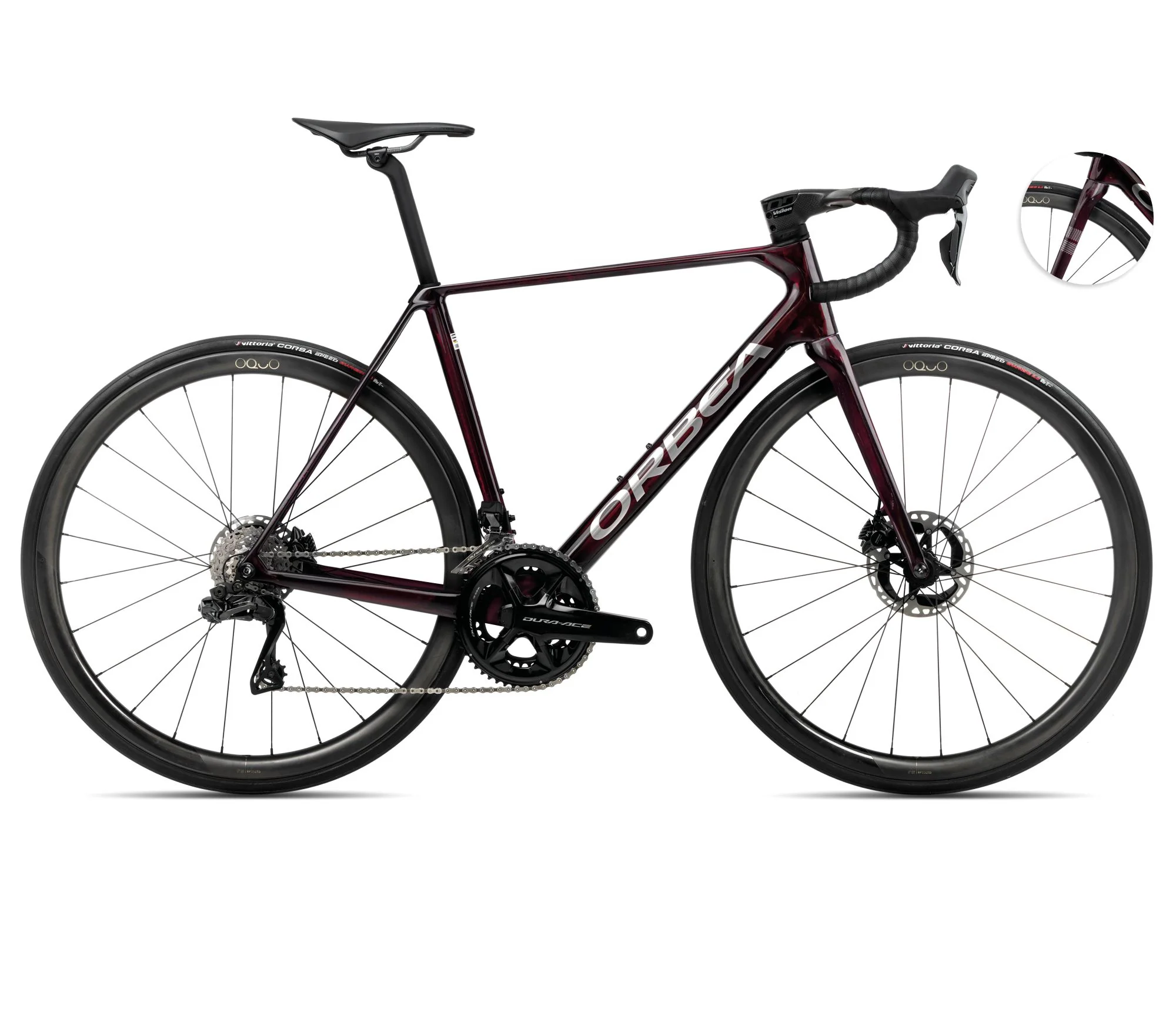 ORCA M10iLTD PWR - Wine Red Carbon View-Titanium (Gloss)