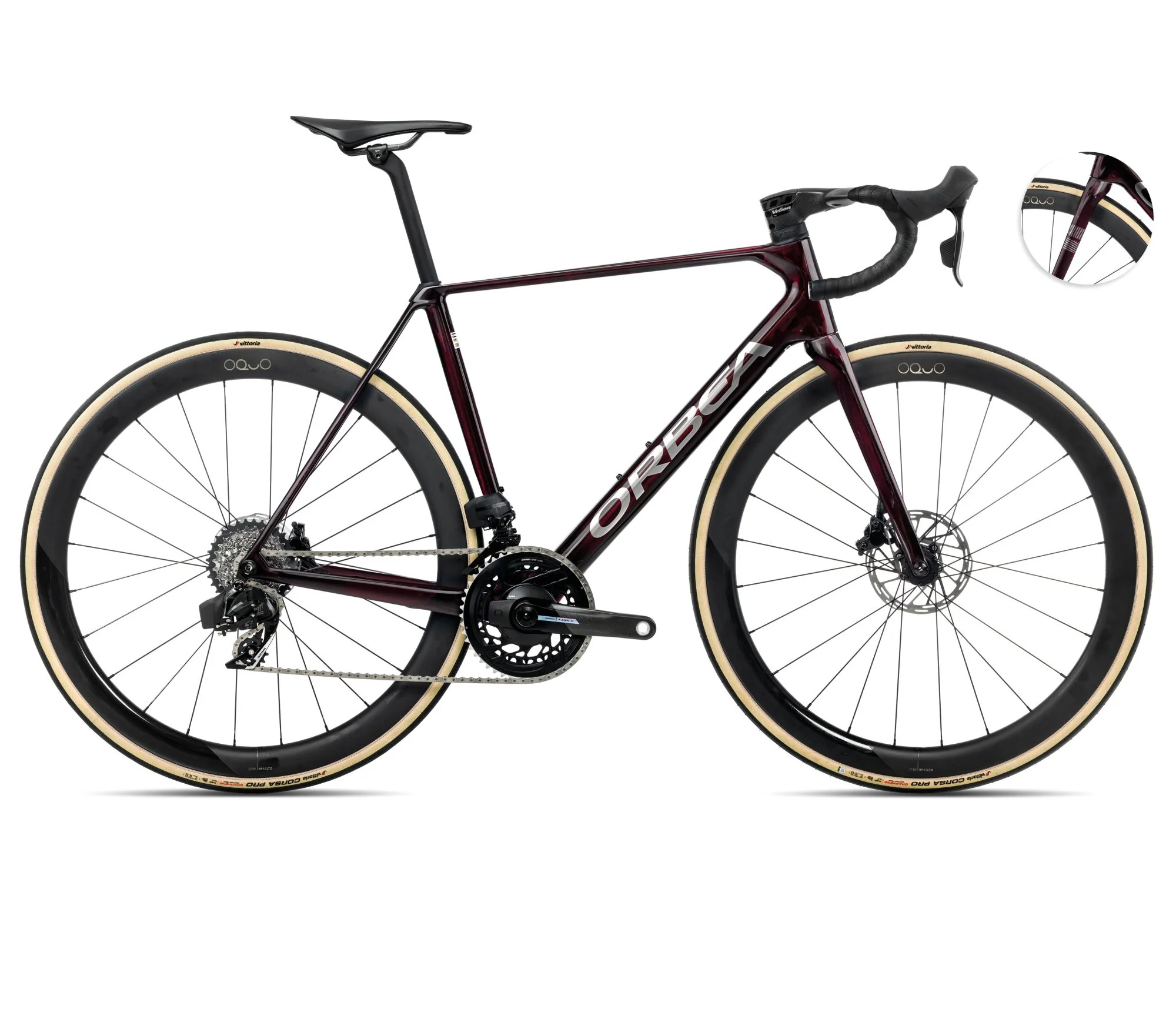 ORCA M21eLTD PWR - Wine Red Carbon View-Titanium (Gloss)