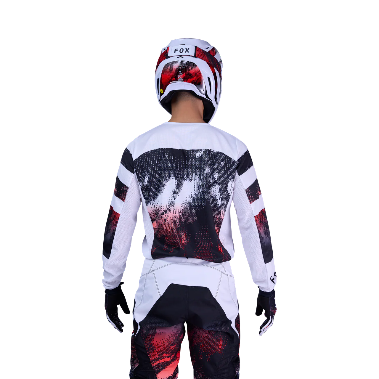 180 Kairos Jersey - White/Fluorescent Red - Image 4