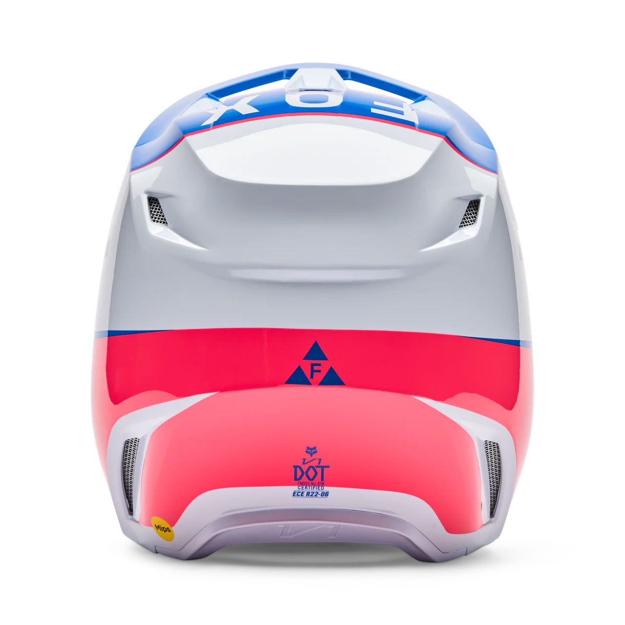 V1 Collect Fullface Helm - Blue/Pink - Image 5