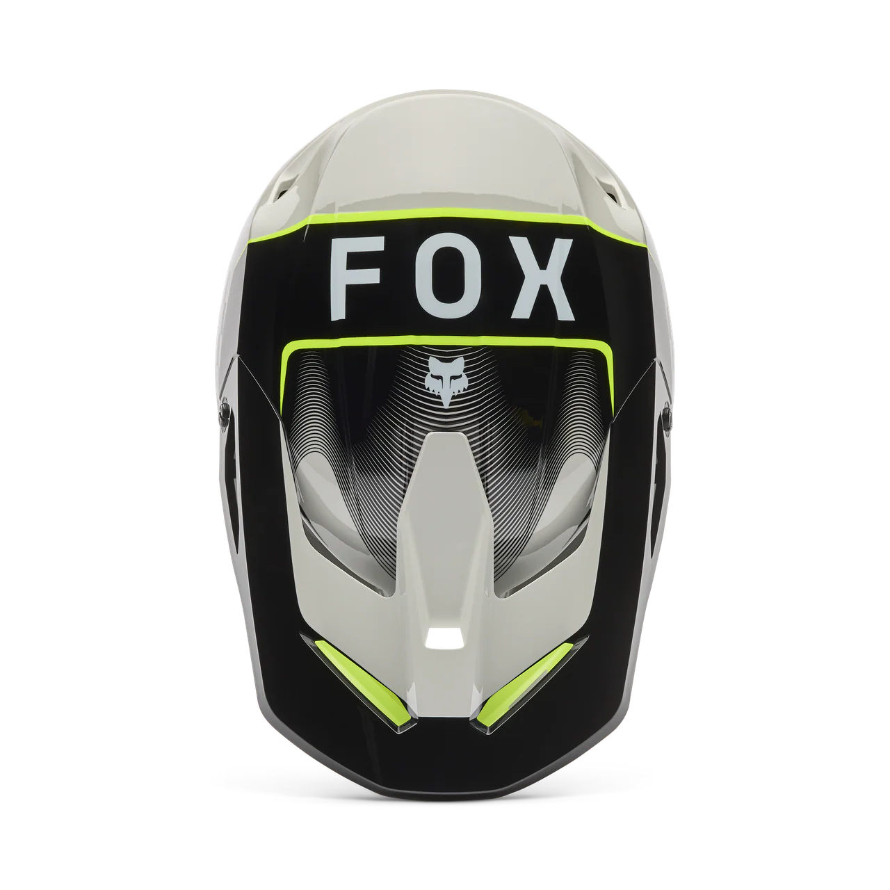V1 Collect Fullface Helm - Grey/Yellow - Image 4