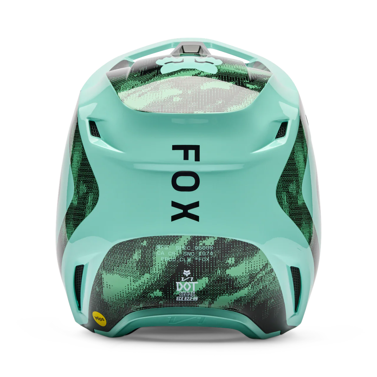 V1 Kairos Fullface Helm - Turquoise - Image 5
