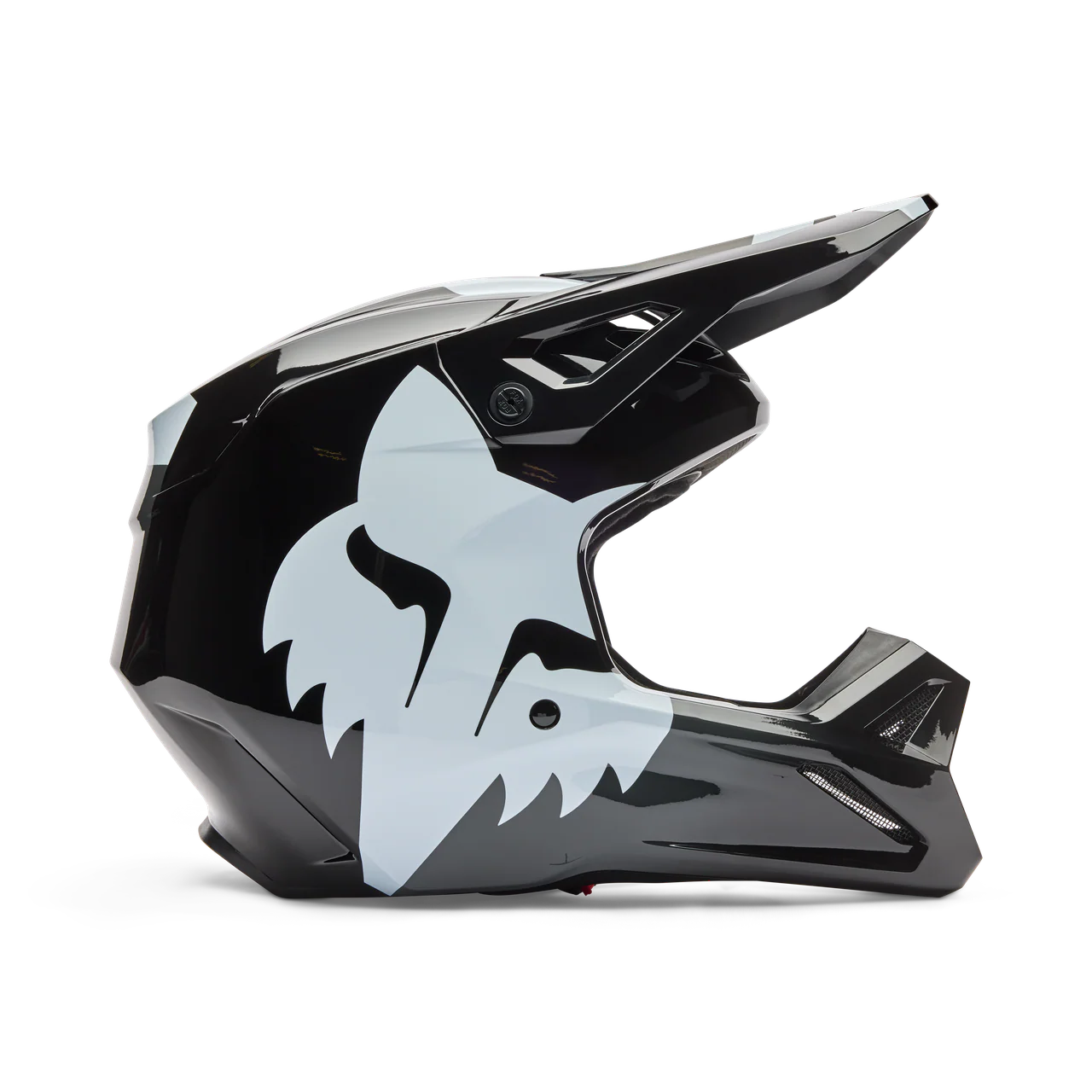 V1 Shield Fullface Helm - Black
