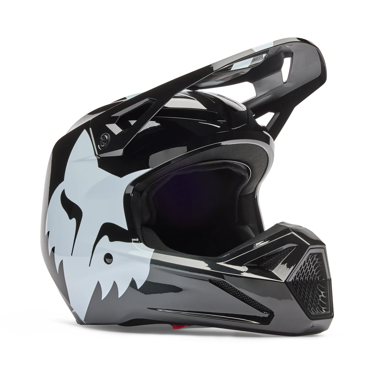 V1 Shield Fullface Helm - Black - Image 2