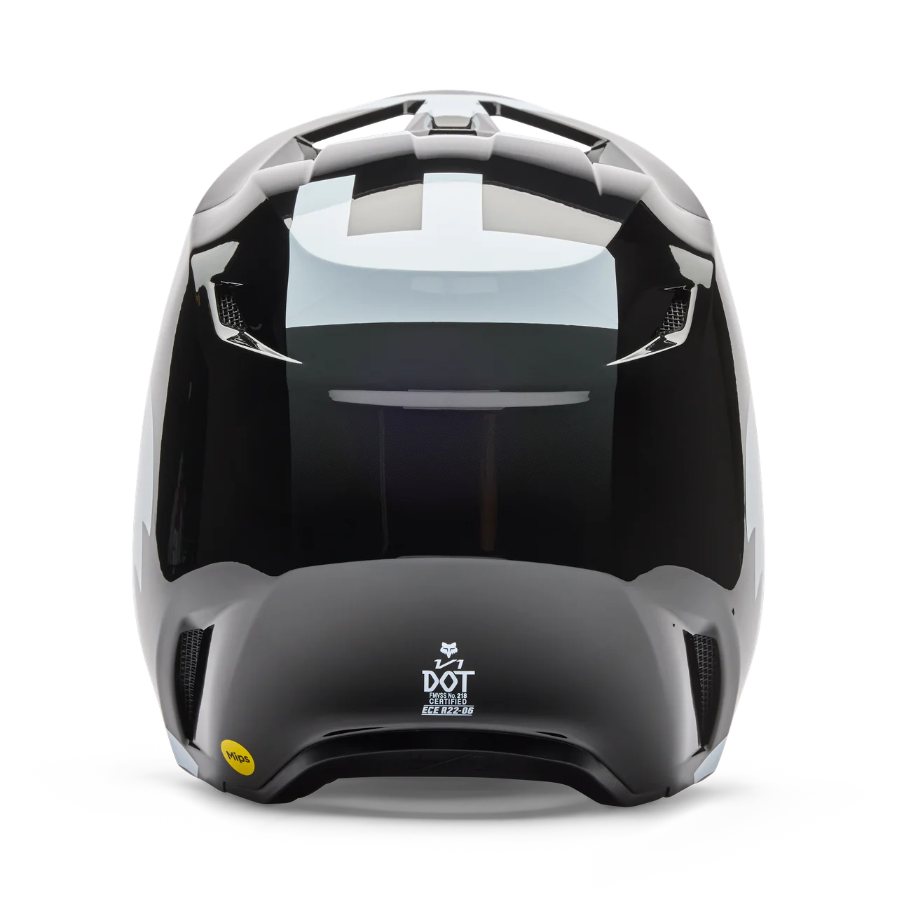 V1 Shield Fullface Helm - Black - Image 5