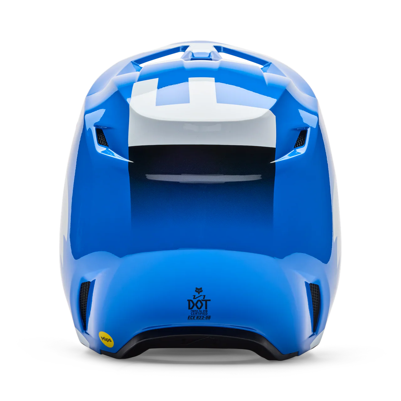 V1 Shield Fullface Helm - Blue - Image 5
