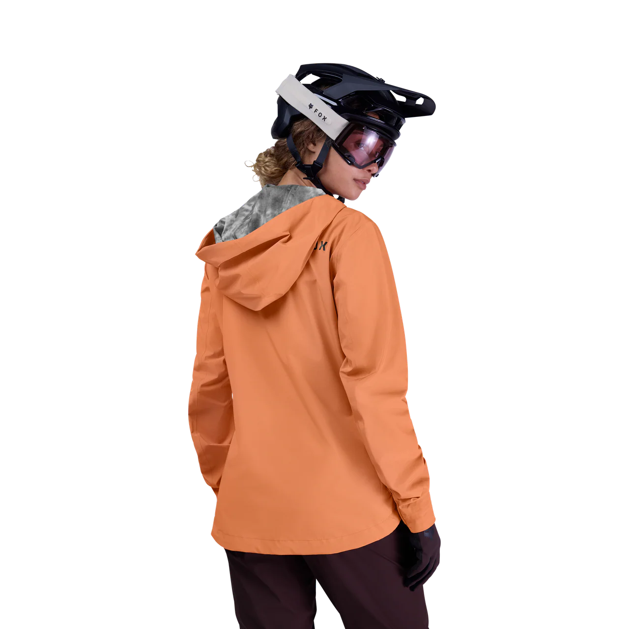 Womens Ranger Regenjacke - Coral - Image 4