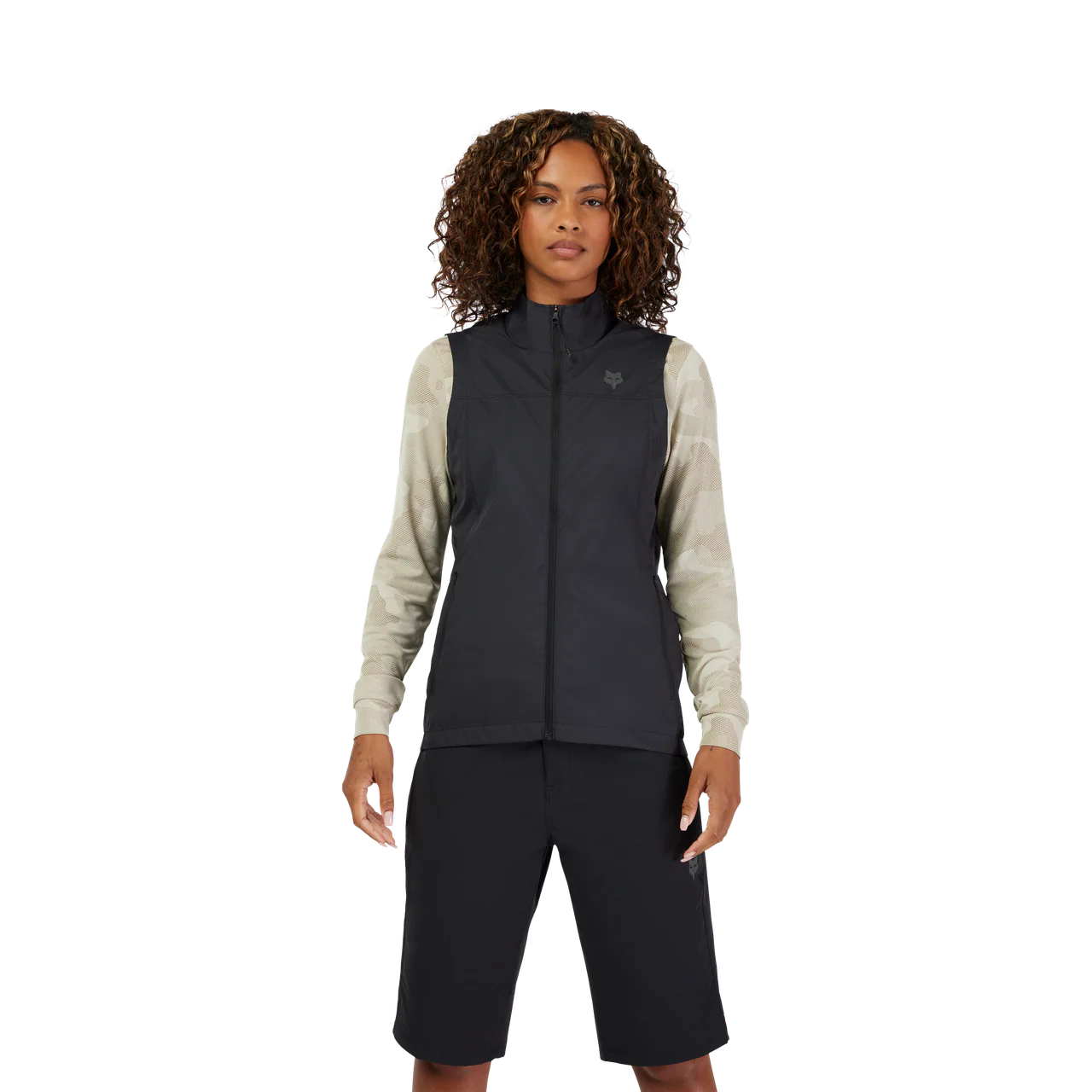 Womens Ranger Wind Vest - Black - Image 4