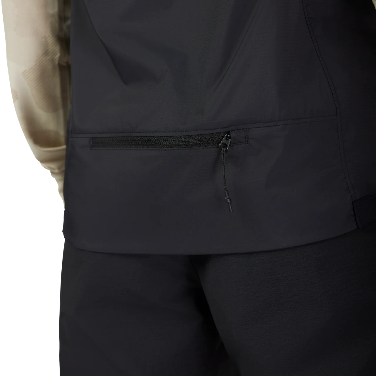 Womens Ranger Wind Vest - Black - Image 8