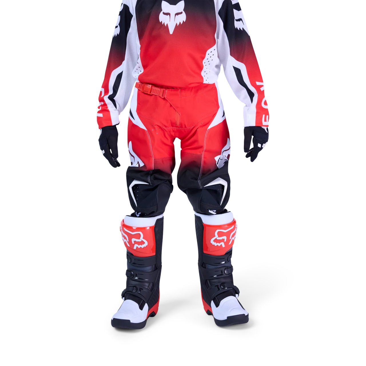Youth 180 Shield Hose - Fluorescent Red - Image 3