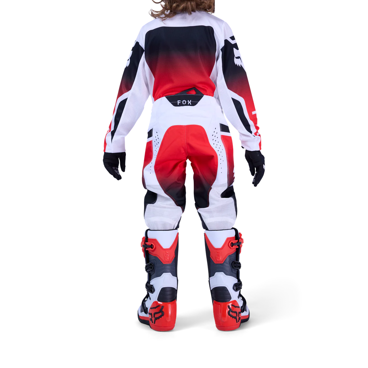 Youth 180 Shield Hose - Fluorescent Red - Image 4