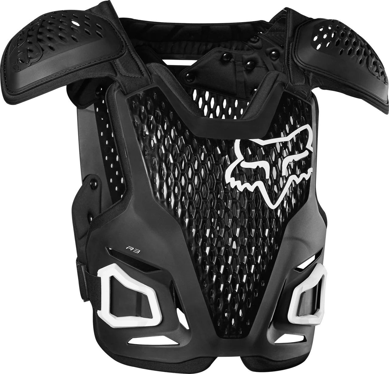 Youth R3 Chest Guard - Black