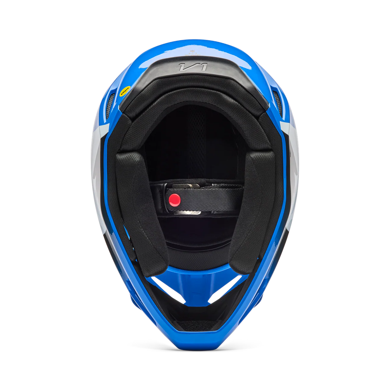 Youth V1 Shield Fullface Helm - Blue - Image 6