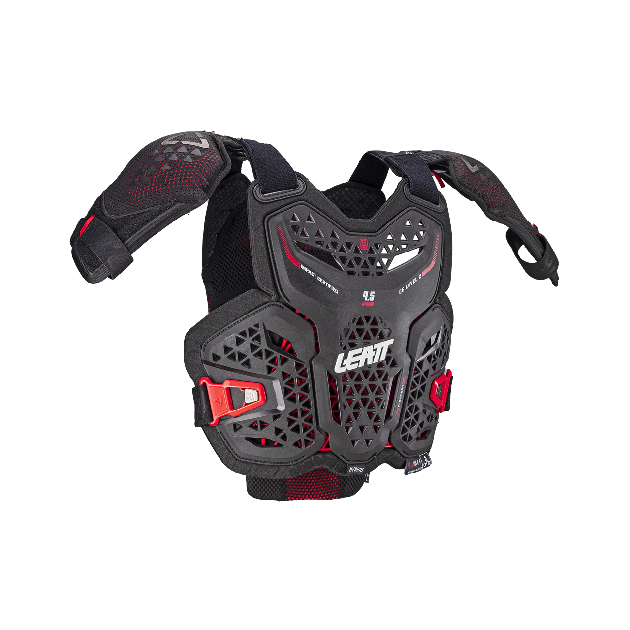 Chest Protector 4.5 Hybrid Pro Jr - Black - Image 3
