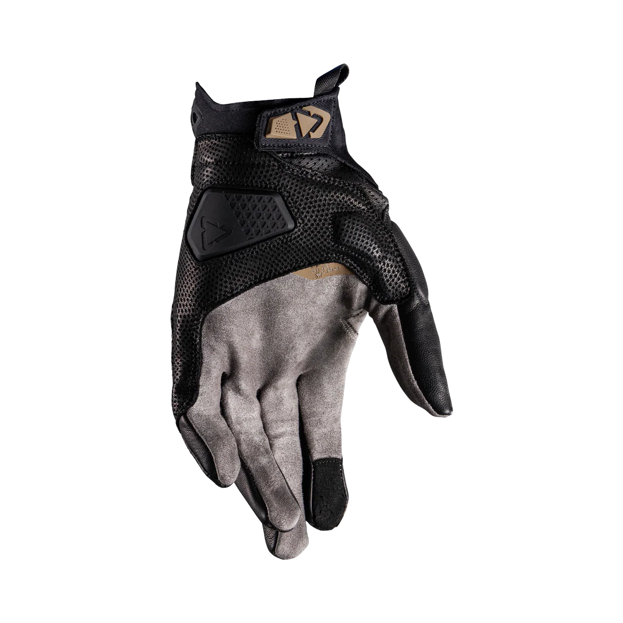 Glove ADV X-Flow 8.5 Short - Stealth Black/Grey - Image 4
