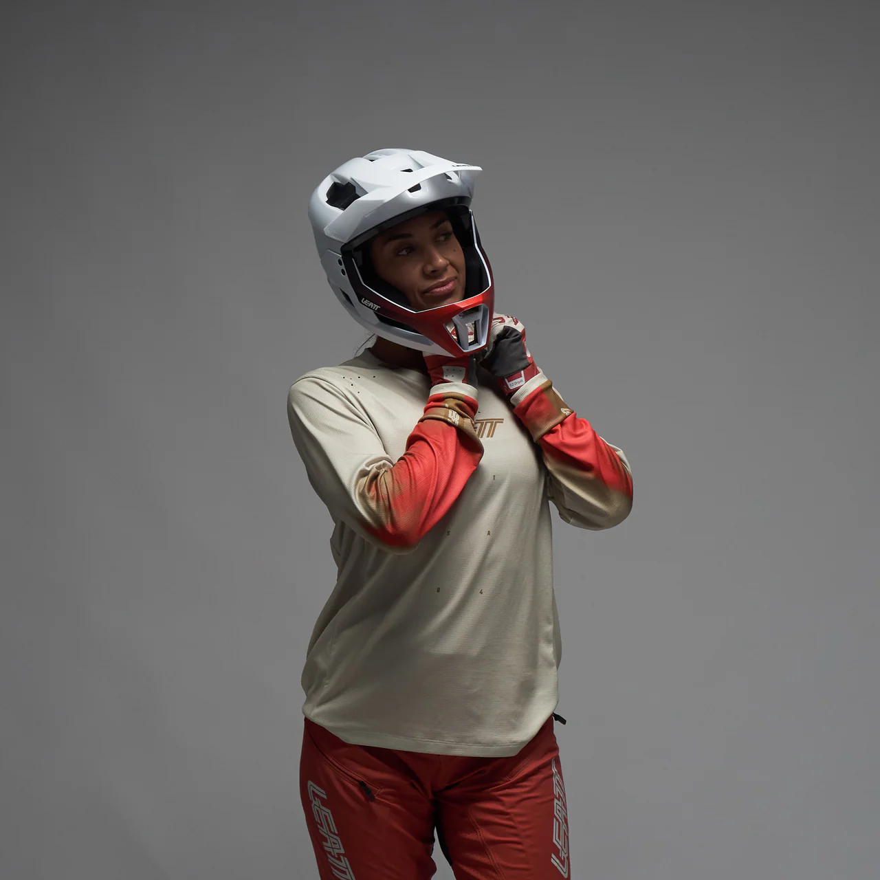 Helmet MTB Enduro 3.0 - Cream White - Image 10