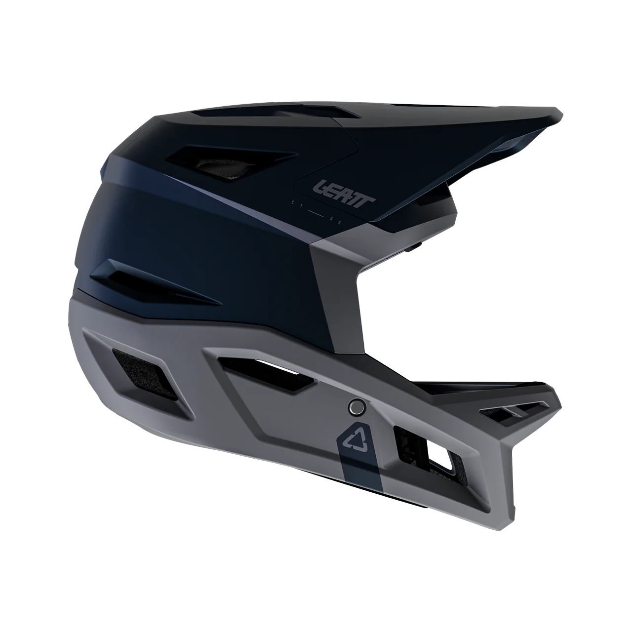 Helmet MTB Gravity 4.0 - Stealth Black/Grey - Image 2