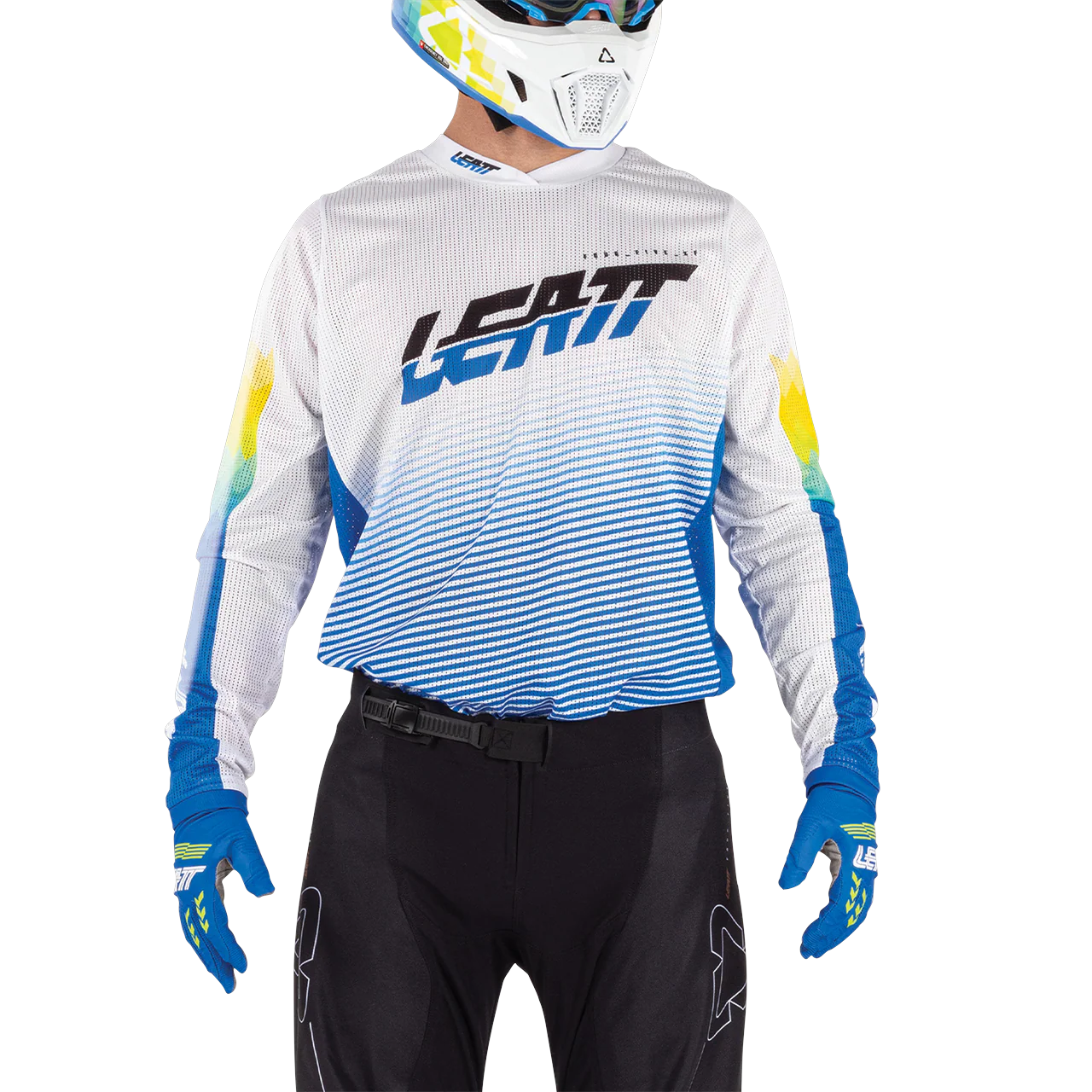 Jersey Moto 4.5 X-Flow - Pixel Blue