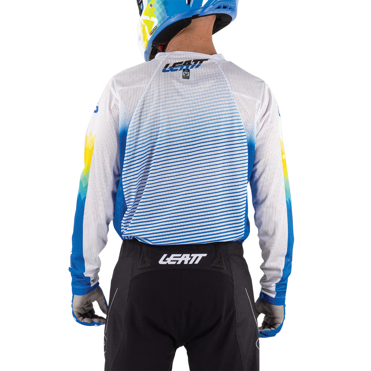 Jersey Moto 4.5 X-Flow - Pixel Blue - Image 2