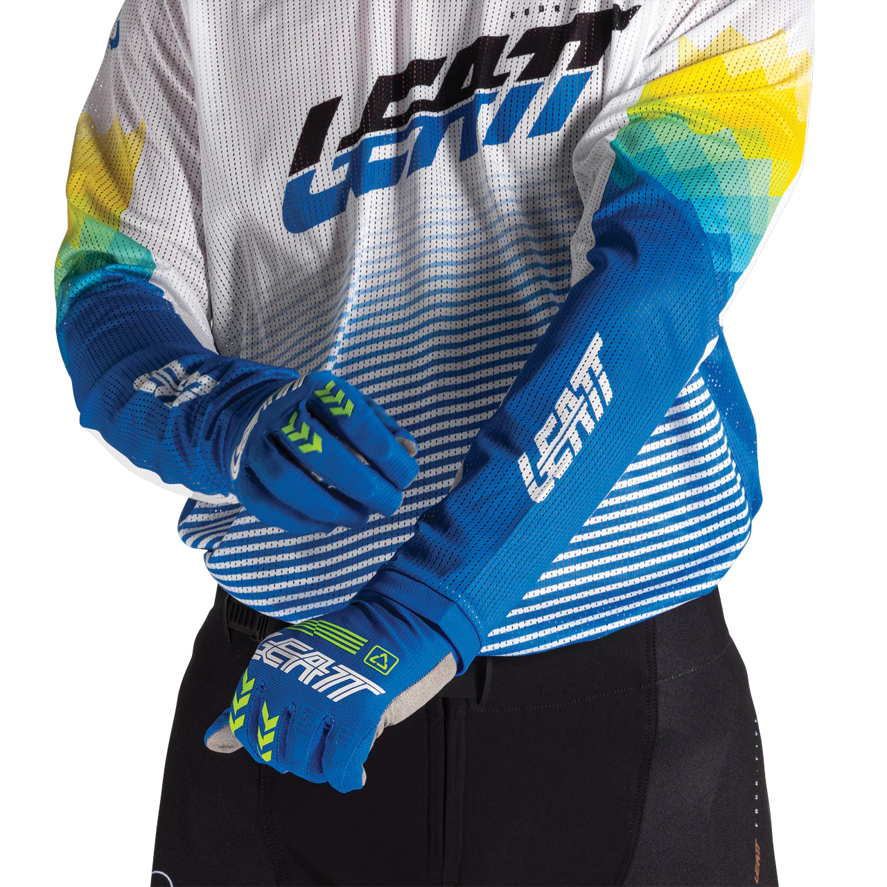 Jersey Moto 4.5 X-Flow - Pixel Blue - Image 7