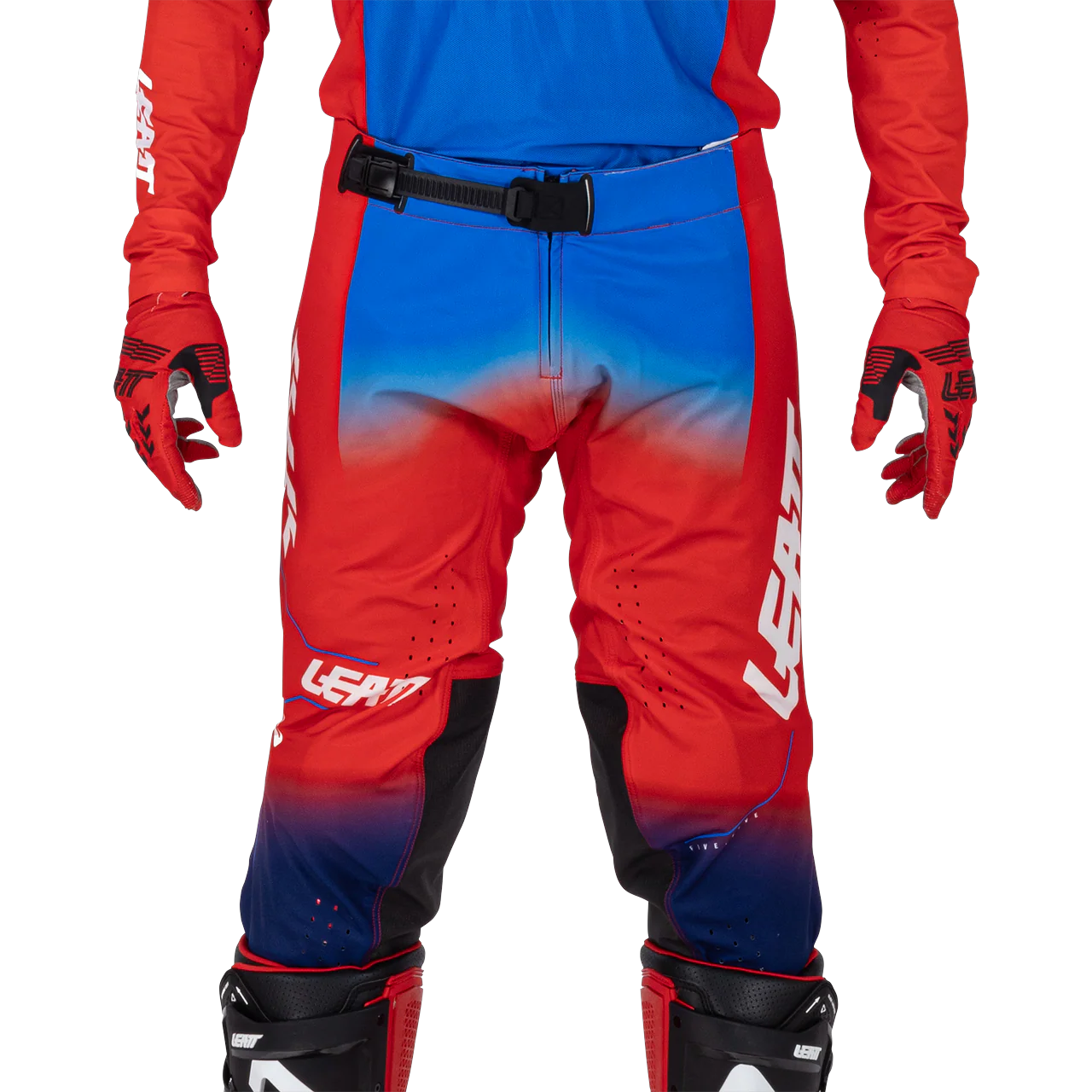 Pant Moto 5.5 I.K.S - Royal Bue Blue/Red - Image 3