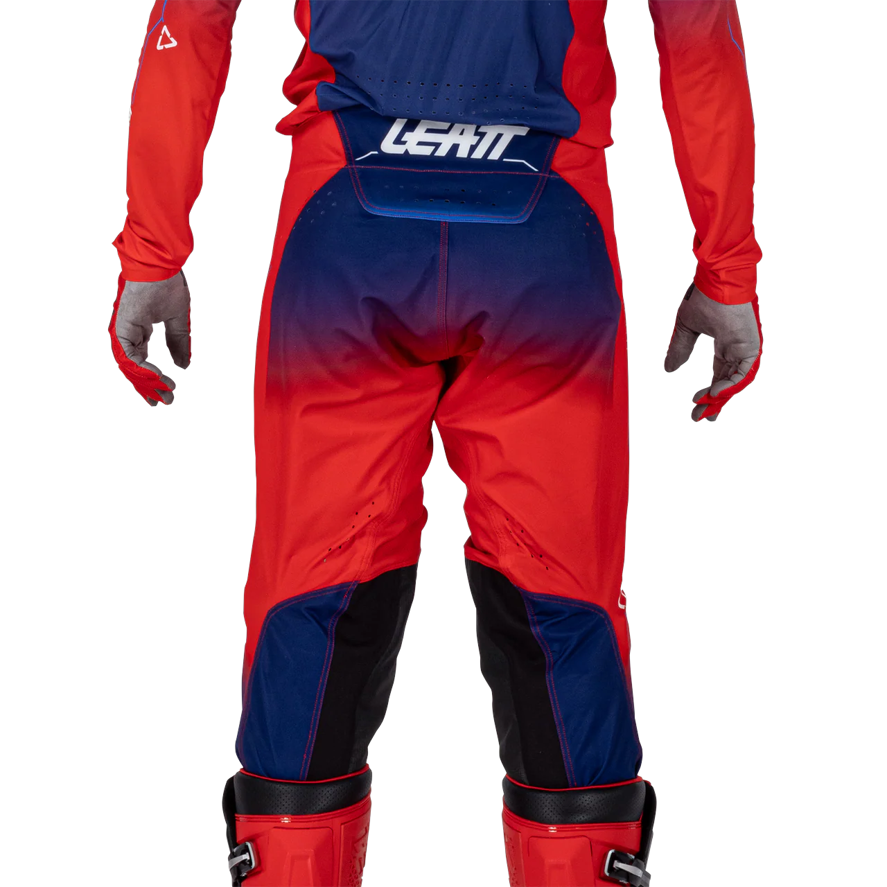 Pant Moto 5.5 I.K.S - Royal Bue Blue/Red - Image 4