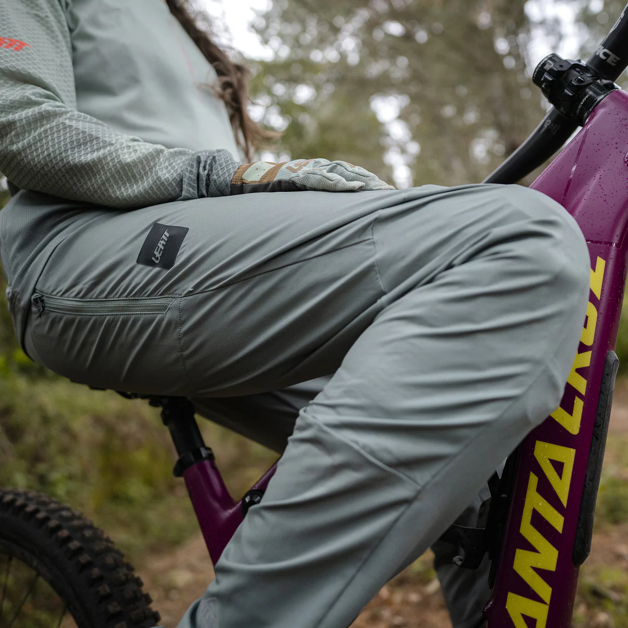 Pant MTB Trail 2.0 Women - Mist Green - Image 5