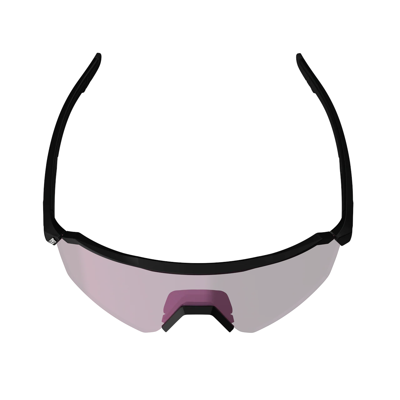 Sunglasses RideViz Lite - Satin Black Iriz Cryztal Purple 30 VLT - Image 3