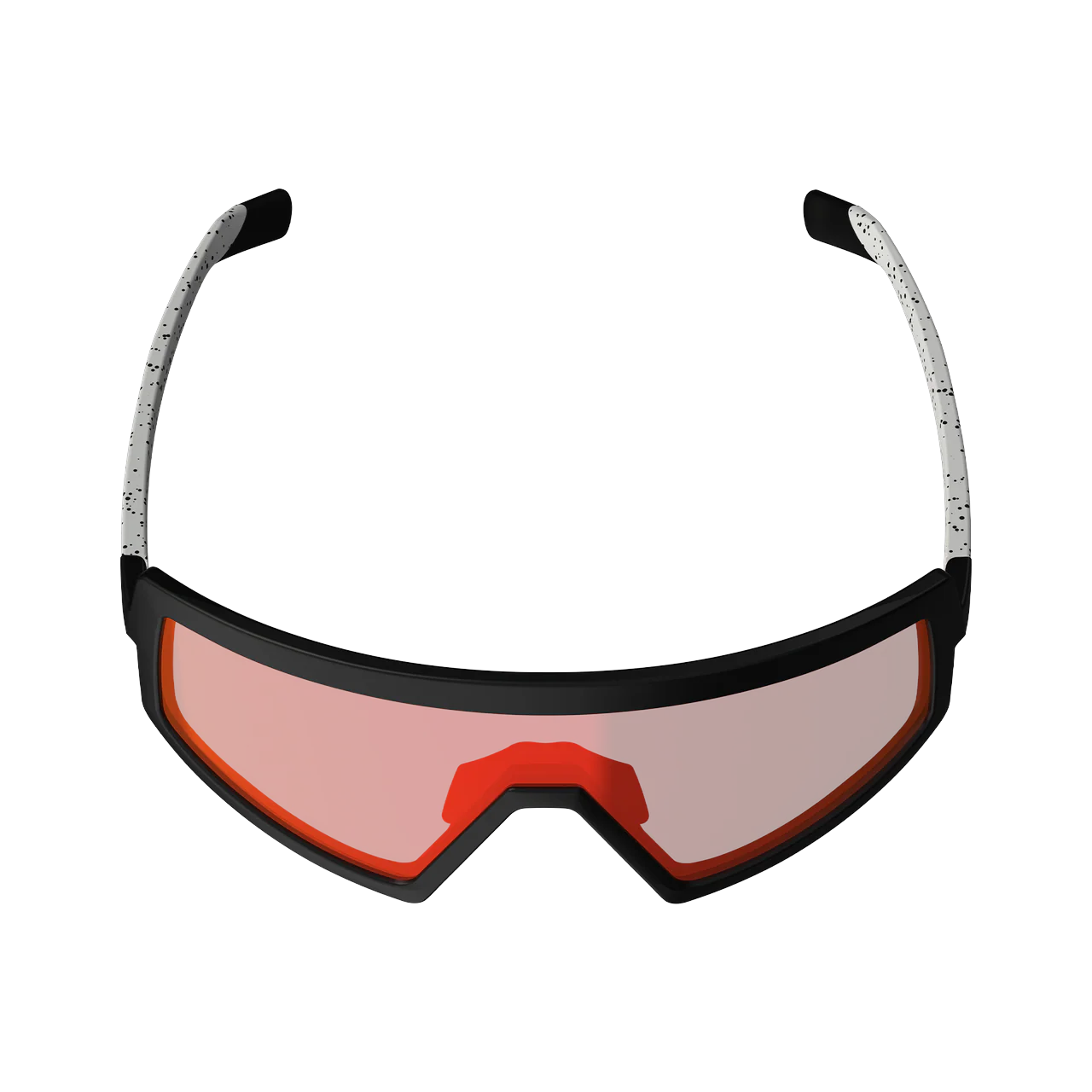 Sunglasses RideViz Mad - Black/White Iriz Cryztal Red 15 VLT - Image 3