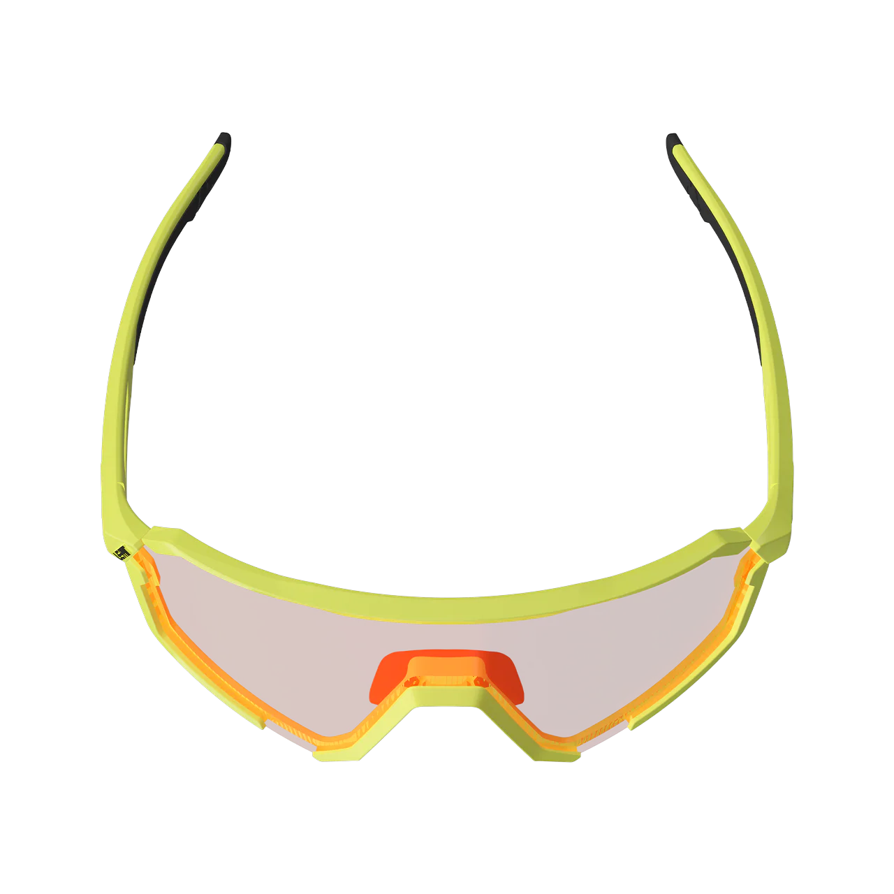 Sunglasses RideViz Pro - Neon Yellow Iriz Cryztal Red 13 VLT - Image 3