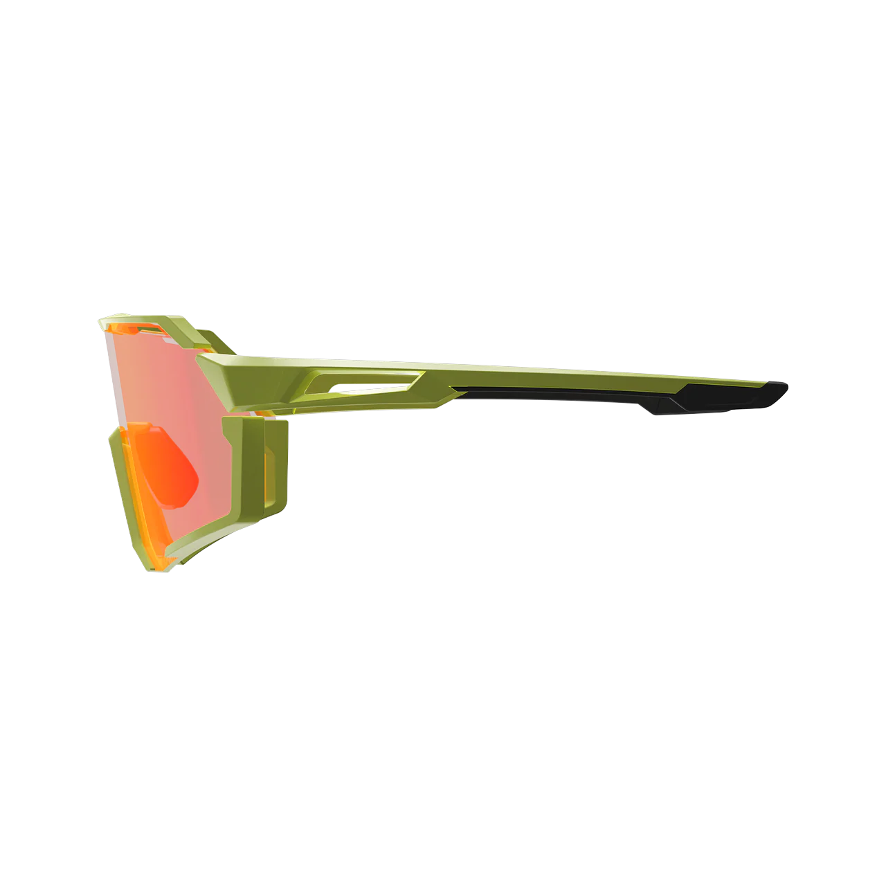 Sunglasses RideViz Pro - Neon Yellow Iriz Cryztal Red 13 VLT - Image 5