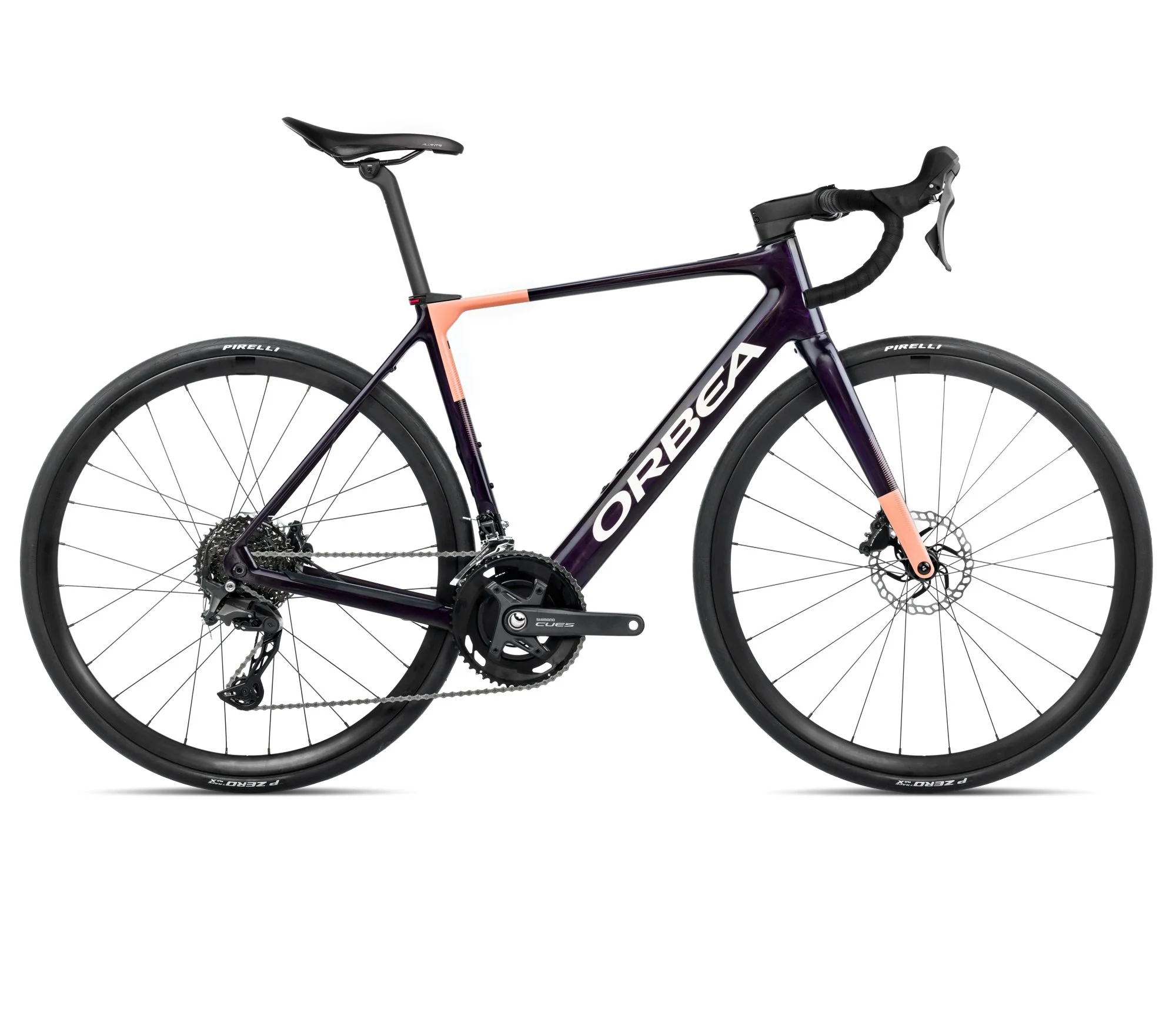 GAIN M40 - Fantasy Purple Carbon View (Gloss) - Orange Cloud (Matt)